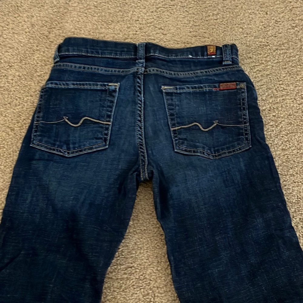 Boys size 12 seven for mankind jeans